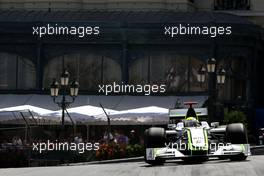 24.05.2009 Monte Carlo, Monaco,  Jenson Button (GBR), Brawn GP, BGP001, BGP 001- Formula 1 World Championship, Rd 6, Monaco Grand Prix, Sunday Race
