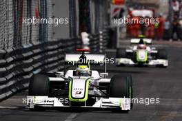 24.05.2009 Monte Carlo, Monaco,  Jenson Button (GBR), Brawn GP - Formula 1 World Championship, Rd 6, Monaco Grand Prix, Sunday Race