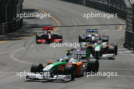 24.05.2009 Monte Carlo, Monaco,  Giancarlo Fisichella (ITA), Force India F1 Team  - Formula 1 World Championship, Rd 6, Monaco Grand Prix, Sunday Race