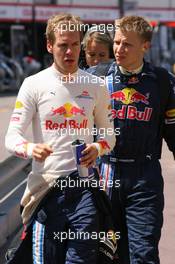 24.05.2009 Monte Carlo, Monaco,  Sebastian Vettel (GER), Red Bull Racing after retiering from the race - Formula 1 World Championship, Rd 6, Monaco Grand Prix, Sunday Race