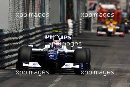 24.05.2009 Monte Carlo, Monaco,  Kazuki Nakajima (JPN), Williams F1 Team - Formula 1 World Championship, Rd 6, Monaco Grand Prix, Sunday Race