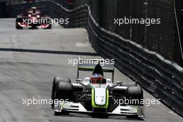 24.05.2009 Monte Carlo, Monaco,  Rubens Barrichello (BRA), Brawn GP, BGP001, BGP 001- Formula 1 World Championship, Rd 6, Monaco Grand Prix, Sunday Race
