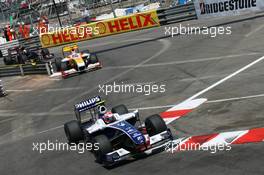 24.05.2009 Monte Carlo, Monaco,  Kazuki Nakajima (JPN), Williams F1 Team, FW31 - Formula 1 World Championship, Rd 6, Monaco Grand Prix, Sunday Race