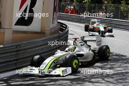 24.05.2009 Monte Carlo, Monaco,  Jenson Button (GBR), Brawn GP, BGP001, BGP 001- Formula 1 World Championship, Rd 6, Monaco Grand Prix, Sunday Race