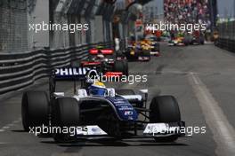 24.05.2009 Monte Carlo, Monaco,  Nico Rosberg (GER), Williams F1 Team - Formula 1 World Championship, Rd 6, Monaco Grand Prix, Sunday Race