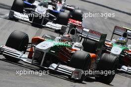 24.05.2009 Monte Carlo, Monaco,  Adrian Sutil (GER), Force India F1 Team, VJM-02, VJM02, VJM 02 - Formula 1 World Championship, Rd 6, Monaco Grand Prix, Sunday Race