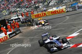 24.05.2009 Monte Carlo, Monaco,  Kazuki Nakajima (JPN), Williams F1 Team, FW31 - Formula 1 World Championship, Rd 6, Monaco Grand Prix, Sunday Race
