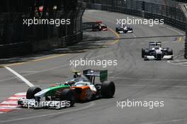 24.05.2009 Monte Carlo, Monaco,  Giancarlo Fisichella (ITA), Force India F1 Team  - Formula 1 World Championship, Rd 6, Monaco Grand Prix, Sunday Race