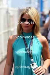23.05.2009 Monte Carlo, Monaco,  Isabell Reis (GER), Girlfriend of Timo Glock (GER)  - Formula 1 World Championship, Rd 6, Monaco Grand Prix, Saturday