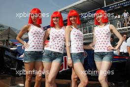 23.05.2009 Monte Carlo, Monaco,  Crazy horse girls - Formula 1 World Championship, Rd 6, Monaco Grand Prix, Saturday