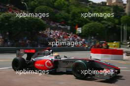 23.05.2009 Monte Carlo, Monaco,  Lewis Hamilton (GBR), McLaren Mercedes, MP4-24 - Formula 1 World Championship, Rd 6, Monaco Grand Prix, Saturday Practice