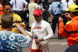 23.05.2009 Monte Carlo, Monaco, Felipe Massa (BRA), Scuderia Ferrari being photographed - Formula 1 World Championship, Rd 6, Monaco Grand Prix, Saturday