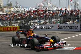 23.05.2009 Monte Carlo, Monaco,  Mark Webber (AUS), Red Bull Racing, RB5 - Formula 1 World Championship, Rd 6, Monaco Grand Prix, Saturday Practice