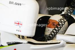 23.05.2009 Monte Carlo, Monaco,  Jenson Button (GBR), Brawn GP, Pitlane, Box, Garage - Formula 1 World Championship, Rd 6, Monaco Grand Prix, Saturday Practice
