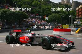 23.05.2009 Monte Carlo, Monaco,  Heikki Kovalainen (FIN), McLaren Mercedes, MP4-24 - Formula 1 World Championship, Rd 6, Monaco Grand Prix, Saturday Practice
