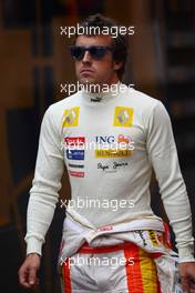 23.05.2009 Monte Carlo, Monaco,  Fernando Alonso (ESP), Renault F1 Team - Formula 1 World Championship, Rd 6, Monaco Grand Prix, Saturday