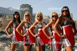23.05.2009 Monte Carlo, Monaco,  girls in Monaco - Formula 1 World Championship, Rd 6, Monaco Grand Prix, Saturday