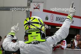 23.05.2009 Monte Carlo, Monaco,  Jenson Button (GBR), Brawn GP, BGP001, BGP 001 gets pole position  - Formula 1 World Championship, Rd 6, Monaco Grand Prix, Saturday Qualifying
