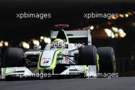 23.05.2009 Monte Carlo, Monaco,  Jenson Button (GBR), Brawn GP, BGP001, BGP 001- Formula 1 World Championship, Rd 6, Monaco Grand Prix, Saturday Practice