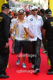 24.05.2009 Monte Carlo, Monaco,  Robert Kubica (POL),  BMW Sauber F1 Team and Fernando Alonso (ESP), Renault F1 Team - Formula 1 World Championship, Rd 6, Monaco Grand Prix, Sunday