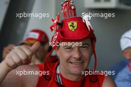 24.05.2009 Monte Carlo, Monaco,  Ferrari fan - Formula 1 World Championship, Rd 6, Monaco Grand Prix, Sunday