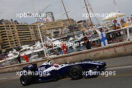 21.05.2009 Monte Carlo, Monaco,  Kazuki Nakajima (JPN), Williams F1 Team, FW31 - Formula 1 World Championship, Rd 6, Monaco Grand Prix, Thursday Practice