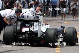 21.05.2009 Monte Carlo, Monaco,  Nick Heidfeld (GER), BMW Sauber F1 Team - Formula 1 World Championship, Rd 6, Monaco Grand Prix, Thursday Practice