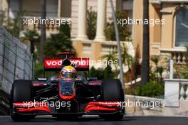 21.05.2009 Monte Carlo, Monaco,  Lewis Hamilton (GBR), McLaren Mercedes, MP4-24 - Formula 1 World Championship, Rd 6, Monaco Grand Prix, Thursday Practice