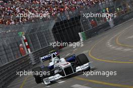 21.05.2009 Monte Carlo, Monaco,  Nick Heidfeld (GER), BMW Saub- Formula 1 World Championship, Rd 6, Monaco Grand Prix, Thursday Practice