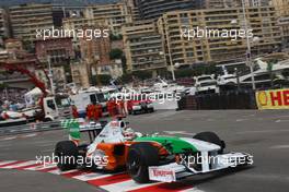 21.05.2009 Monte Carlo, Monaco,  Adrian Sutil (GER), Force India F1 Team, VJM-02, VJM02, VJM 02 - Formula 1 World Championship, Rd 6, Monaco Grand Prix, Thursday Practice