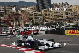 21.05.2009 Monte Carlo, Monaco,  Nick Heidfeld (GER), BMW Sauber F1 Team, F1.09 - Formula 1 World Championship, Rd 6, Monaco Grand Prix, Thursday Practice