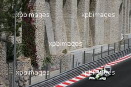 21.05.2009 Monte Carlo, Monaco,  Jenson Button (GBR), Brawn GP, BGP001, BGP 001- Formula 1 World Championship, Rd 6, Monaco Grand Prix, Thursday Practice