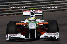 21.05.2009 Monte Carlo, Monaco,  Giancarlo Fisichella (ITA), Force India F1 Team, VJM-02, VJM02, VJM 02 - Formula 1 World Championship, Rd 6, Monaco Grand Prix, Thursday Practice