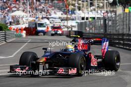 21.05.2009 Monte Carlo, Monaco,  Sébastien Buemi (SUI), Scuderia Toro Rosso, STR4, STR04, STR-04 - Formula 1 World Championship, Rd 6, Monaco Grand Prix, Thursday Practice