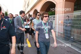 24.05.2009 Monte Carlo, Monaco,  James Blunt, Singer - - Formula 1 World Championship, Rd 6, Monaco Grand Prix, Sunday