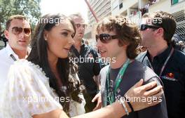24.05.2009 Monte Carlo, Monaco,  Tamara Ecclestone, James Blunt. - Formula 1 World Championship, Rd 6, Monaco Grand Prix, Sunday