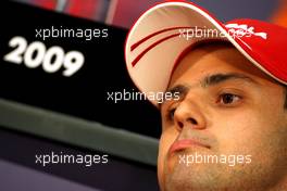 20.05.2009 Monte Carlo, Monaco,  Felipe Massa (BRA), Scuderia Ferrari - Formula 1 World Championship, Rd 6, Monaco Grand Prix, Wednesday Press Conference