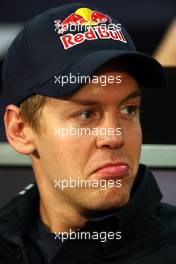20.05.2009 Monte Carlo, Monaco,  Sebastian Vettel (GER), Red Bull Racing - Formula 1 World Championship, Rd 6, Monaco Grand Prix, Wednesday Press Conference