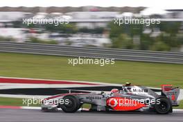 03.04.2009 Kuala Lumpur, Malaysia,  Heikki Kovalainen (FIN), McLaren Mercedes  - Formula 1 World Championship, Rd 2, Malaysian Grand Prix, Friday Practice