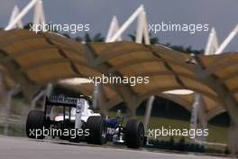 03.04.2009 Kuala Lumpur, Malaysia,  Nick Heidfeld (GER), BMW Sauber F1 Team  - Formula 1 World Championship, Rd 2, Malaysian Grand Prix, Friday Practice