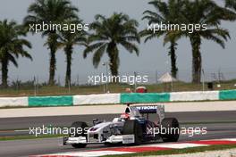 03.04.2009 Kuala Lumpur, Malaysia,  Robert Kubica (POL), BMW Sauber F1 Team  - Formula 1 World Championship, Rd 2, Malaysian Grand Prix, Friday Practice