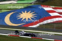03.04.2009 Kuala Lumpur, Malaysia,  Nico Rosberg (GER), Williams F1 Team, FW31 - Formula 1 World Championship, Rd 2, Malaysian Grand Prix, Friday Practice