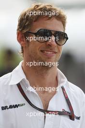 03.04.2009 Kuala Lumpur, Malaysia,  Jenson Button (GBR), Brawn GP - Formula 1 World Championship, Rd 2, Malaysian Grand Prix, Friday