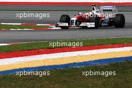 03.04.2009 Kuala Lumpur, Malaysia,  Timo Glock (GER), Toyota F1 Team, TF109 - Formula 1 World Championship, Rd 2, Malaysian Grand Prix, Friday Practice