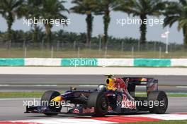 03.04.2009 Kuala Lumpur, Malaysia,  Sebastian Vettel (GER), Red Bull Racing  - Formula 1 World Championship, Rd 2, Malaysian Grand Prix, Friday Practice