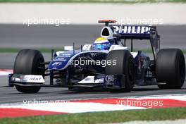 03.04.2009 Kuala Lumpur, Malaysia,  Nico Rosberg (GER), Williams F1 Team  - Formula 1 World Championship, Rd 2, Malaysian Grand Prix, Friday Practice