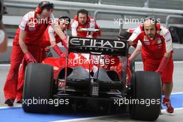 03.04.2009 Kuala Lumpur, Malaysia,  Kimi Raikkonen (FIN), Räikkönen, Scuderia Ferrari - Formula 1 World Championship, Rd 2, Malaysian Grand Prix, Friday Practice