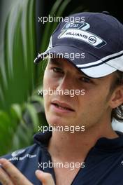 03.04.2009 Kuala Lumpur, Malaysia,  Nico Rosberg (GER), Williams F1 Team - Formula 1 World Championship, Rd 2, Malaysian Grand Prix, Friday