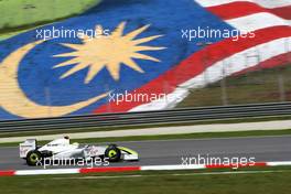 03.04.2009 Kuala Lumpur, Malaysia,  Jenson Button (GBR), Brawn GP, BGP001, BGP 001- Formula 1 World Championship, Rd 2, Malaysian Grand Prix, Friday Practice
