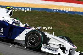 03.04.2009 Kuala Lumpur, Malaysia,  Nick Heidfeld (GER), BMW Sauber F1 Team, F1.09 - Formula 1 World Championship, Rd 2, Malaysian Grand Prix, Friday Practice